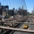 Manhattan skyline from the Brooklyn bridge stock photo © ErickN