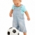 pequeno · menino · futebol · bola · jogar · preto · e · branco - foto stock © erierika