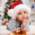 Little Christmas boy with Christmas present stock photo © erierika