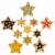 feito · à · mão · decorado · natal · bolinhos · estrela · forma - foto stock © erierika