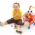 glücklich · wenig · Junge · spielen · neue · Spielzeug - stock foto © erierika