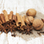 Star anis,  cinnamon stick, walnut and cloves stock photo © Es75