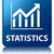 Statistics glossy blue reflected square button stock photo © faysalfarhan