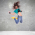ballerino · jumping · muro · sport · capelli - foto d'archivio © feedough
