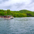 Ferry boats on Plitvice lakes pier, Croatia. stock photo © Fesus
