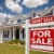 Short Sale Real Estate Sign and House - Right stock photo © feverpitch