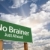 No Brainer Green Road Sign stock photo © feverpitch