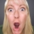 Shocked Blond Woman with Funny Face stock photo © feverpitch