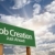 Job Creation Green Road Sign stock photo © feverpitch