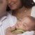 Mixed Race Young Couple with Newborn Baby stock photo © feverpitch