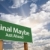 Final Maybe Green Road Sign and Clouds stock photo © feverpitch