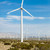 戲劇性 · 風力發電機組 · 農場 · 沙漠 · 加州 · 雲 - 商業照片 © feverpitch