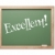 Excellent! Green Chalk Board Kudos Series stock photo © feverpitch