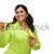 Hispanic Woman In Workout Clothes with Tape Measure stock photo © feverpitch