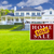 Sold Home For Sale Sign in Front of New House stock photo © feverpitch