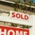 uitverkocht · home · verkoop · teken · huis - stockfoto © feverpitch