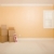 Moving Boxes and Sold Real Estate Sign on Floor stock photo © feverpitch