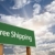 Free Shipping Green Road Sign stock photo © feverpitch