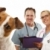 Jack Russell Terrier and Veterinarians Behind stock photo © feverpitch