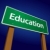 Education Green Road Sign Illustration stock photo © feverpitch