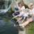 jonge · familie · tweelingen · genieten · waterpark · gelukkig - stockfoto © feverpitch