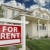 For Rent Real Estate Sign in Front of House stock photo © feverpitch