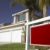 Blank Real Estate Sign and House stock photo © feverpitch