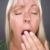 Yawning Blond Woman stock photo © feverpitch