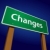 Changes Green Road Sign Illustration stock photo © feverpitch