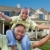 Playful Father and Son In Front of Home stock photo © feverpitch