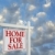 acasă · vânzare · semna · dramatic · noros · cumpărături - imagine de stoc © feverpitch