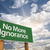 No More Ignorance Green Road Sign stock photo © feverpitch