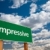 Impressive Green Road Sign with Sky stock photo © feverpitch