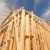 neue · Bau · home · abstrakten · Holz · Haus - stock foto © feverpitch