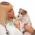 Attractive Female Doctor Veterinarian with Small Puppy stock photo © feverpitch