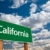 Califórnia · verde · placa · sinalizadora · copiar · quarto · dramático - foto stock © feverpitch