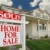 Sold Home For Sale Sign & New House stock photo © feverpitch