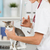 Veterinär- · Klinik · Kätzchen · Impfstoff · Injektion · Katze - stock foto © fotoedu