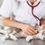 Veterinär- · hören · Katze · krank · Kätzchen - stock foto © fotoedu