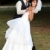 Dansuri · nuntă · cuplu · frumos · peluză · modă - imagine de stoc © fouroaks