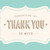Old vintage frame with text Thank You so much stock photo © FoxysGraphic
