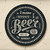 Coaster for beer with hand drawn lettering stock photo © FoxysGraphic