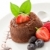 Chocolate dessert with berries Isolated stock photo © Francesco83