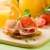 délicieux · Toast · jus · d'orange · jambon · table · en · bois · alimentaire - photo stock © Francesco83