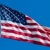 американский · флаг · ветреный · день · знак · синий - Сток-фото © Frankljr