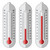vector set of thermometers stock photo © freesoulproduction