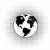 vector · zwart · wit · aarde · wereldbol · illustratie · achtergrond - stockfoto © freesoulproduction