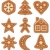vector gingerbread cookies stock photo © freesoulproduction