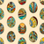 pattern with Easter eggs stock photo © frescomovie
