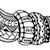 stilisierten · Shell · Hand · gezeichnet · aquatischen · Doodle · Skizze - stock foto © frescomovie